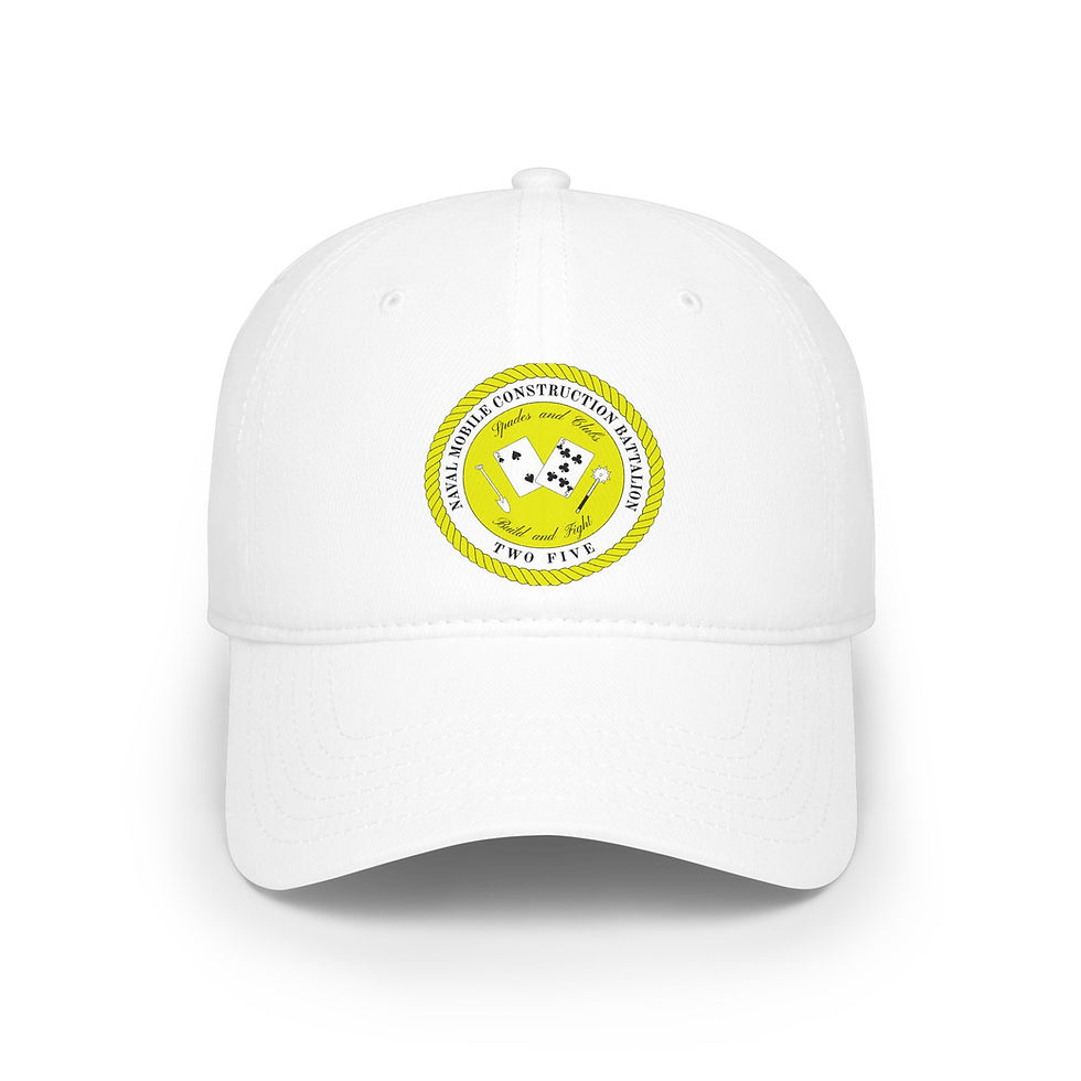 Thumbnail: NMCB 25 logo Battalion Low Profile Baseball Cap