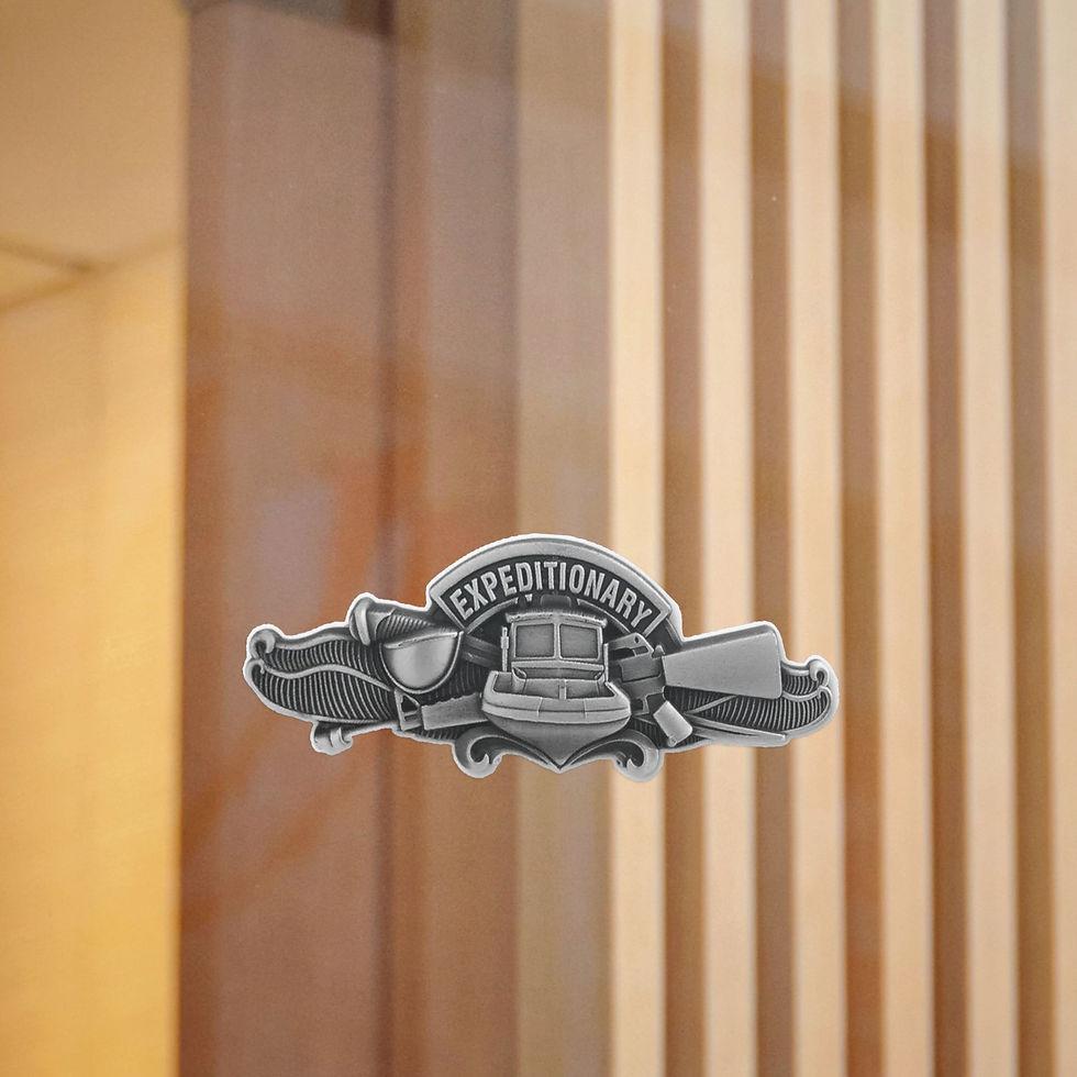 Thumbnail: Anodized Expedionary Warfare Insignia Die-Cut Sticker Gun Graphic Decal