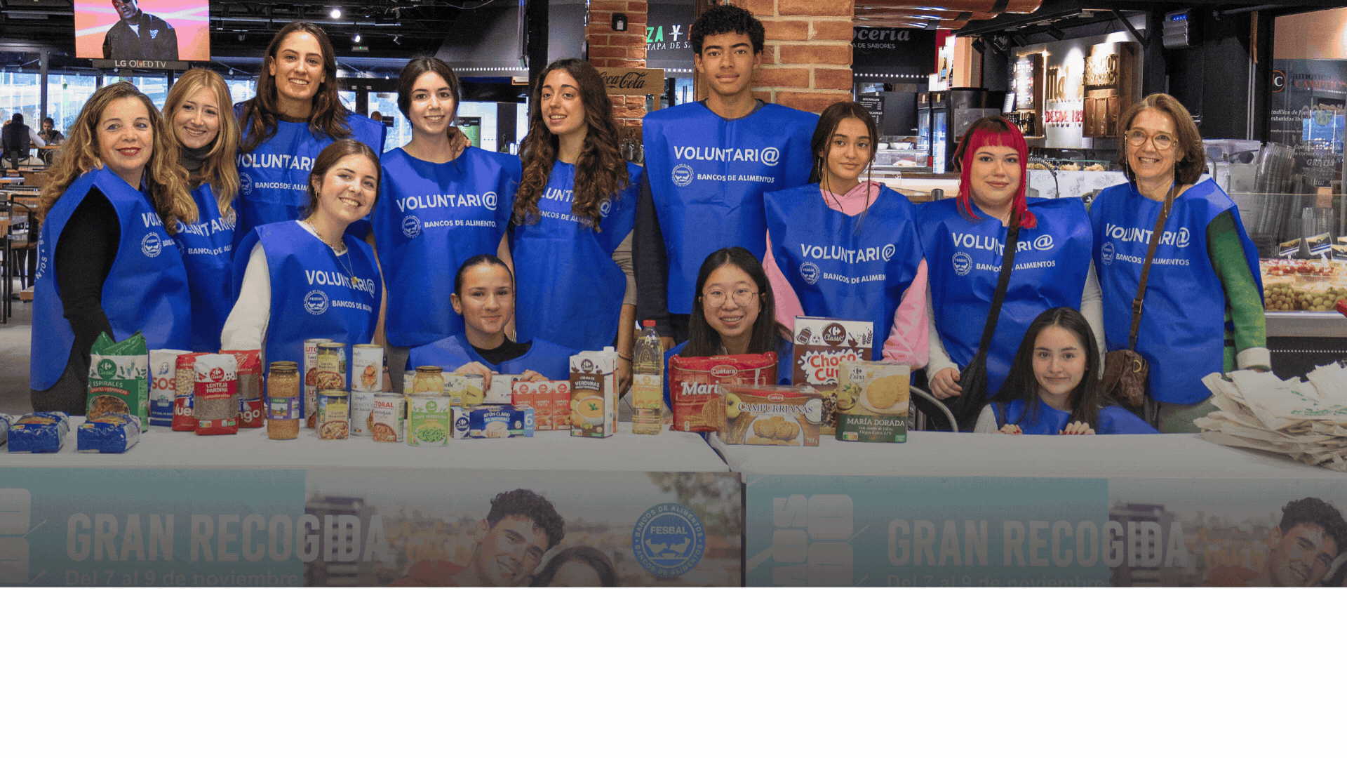 Gracias a ti, los Bancos de Alimentos podrán ayudar a más de un millón de personas en situ