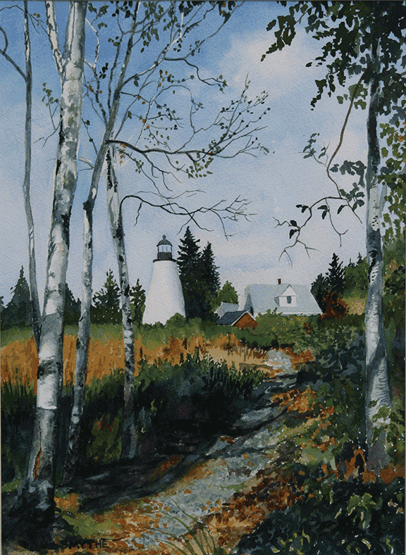 Lighthouse in Maine