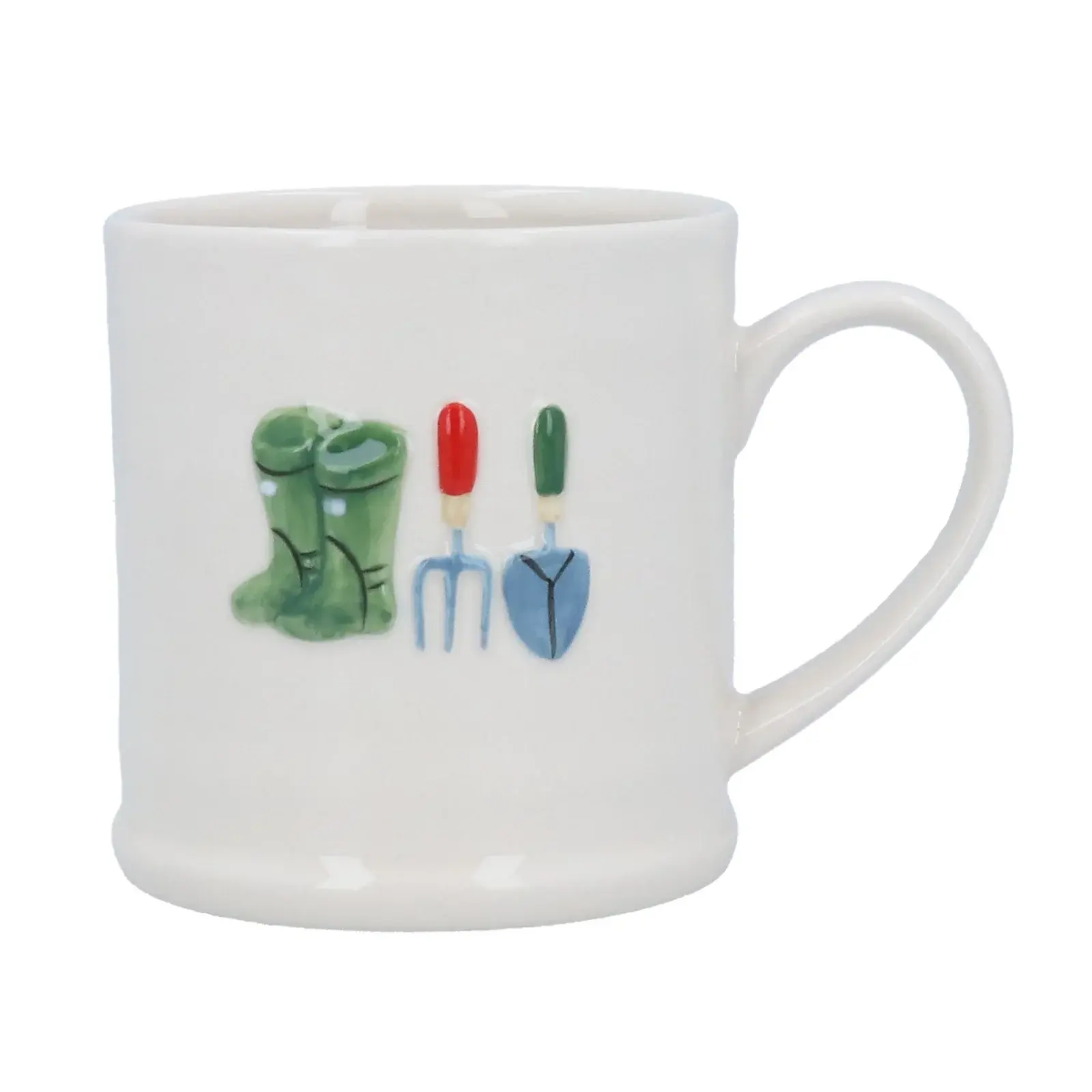 Gisela Graham Garden Tools Stoneware Mug