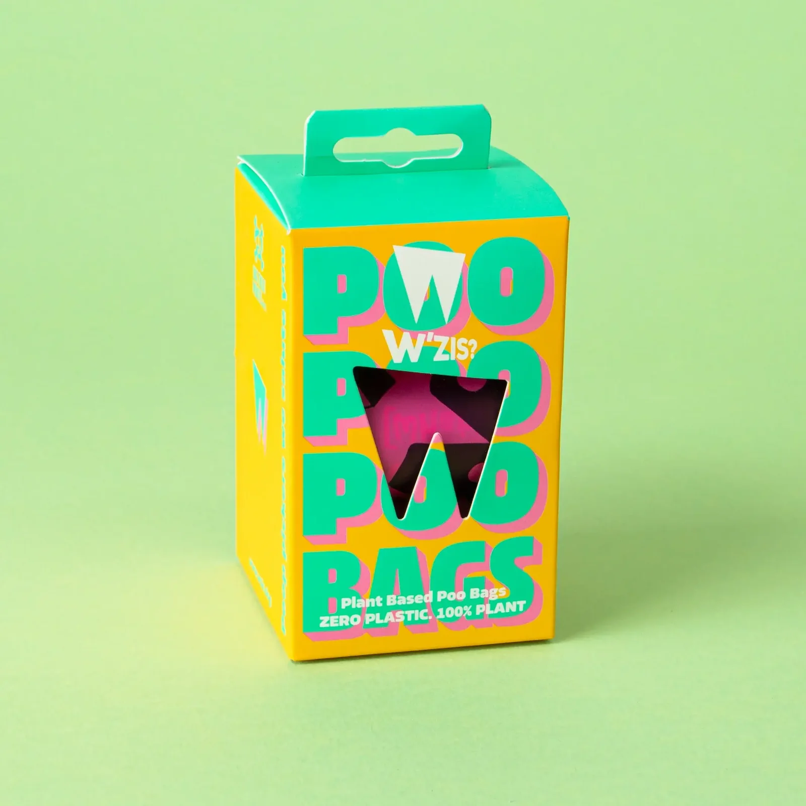 W'ZIS Zero Plastic Plant Based Poo Bags