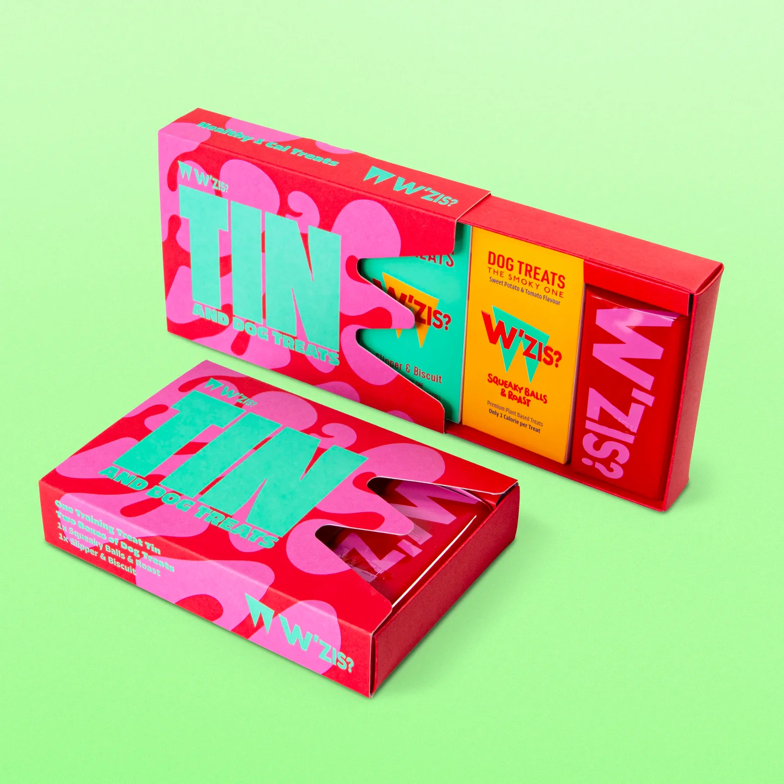 W'zis Red Tin gift Box