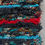 Thumbnail: Handwoven Rug 24" wide (black, red, turquoise, gold, cream)