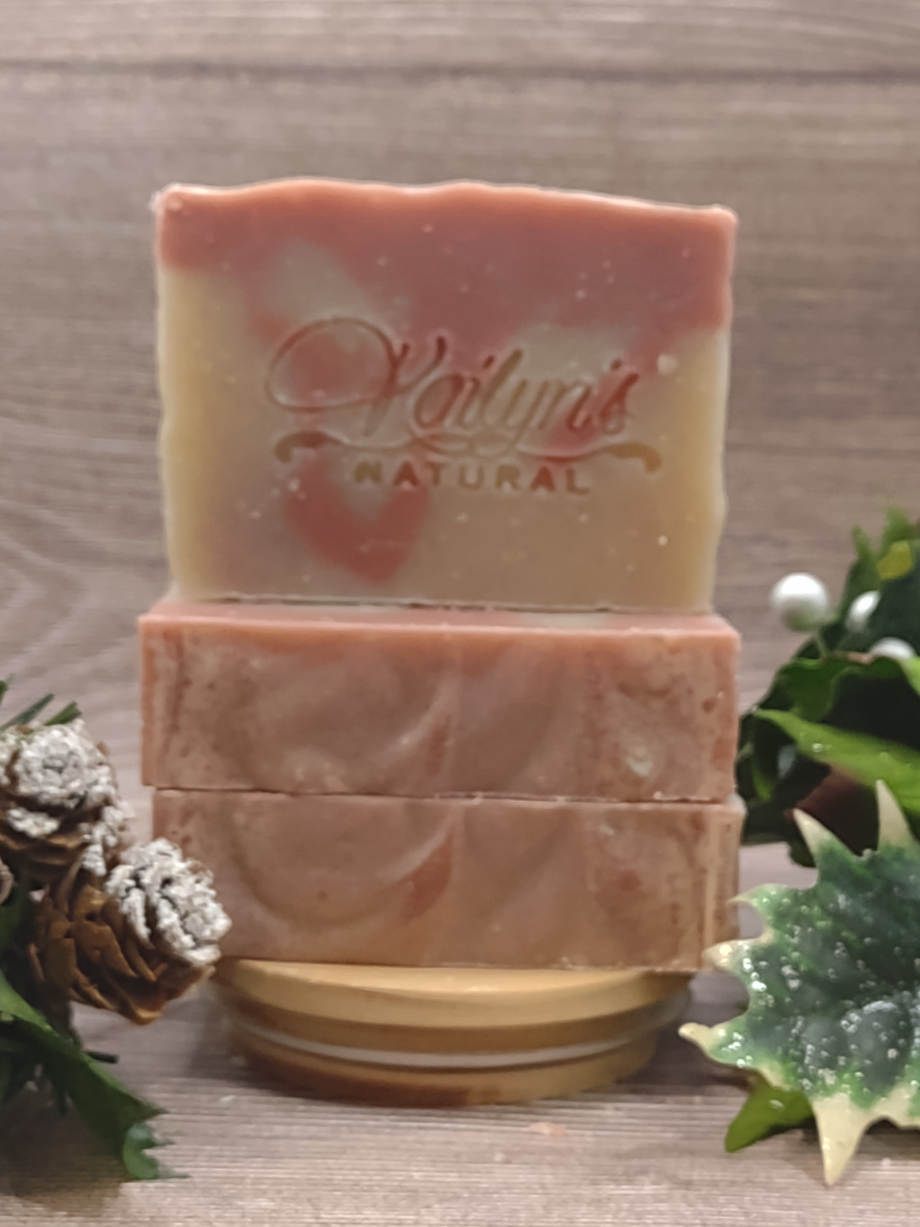 Candy Cane Goat Milk Soap