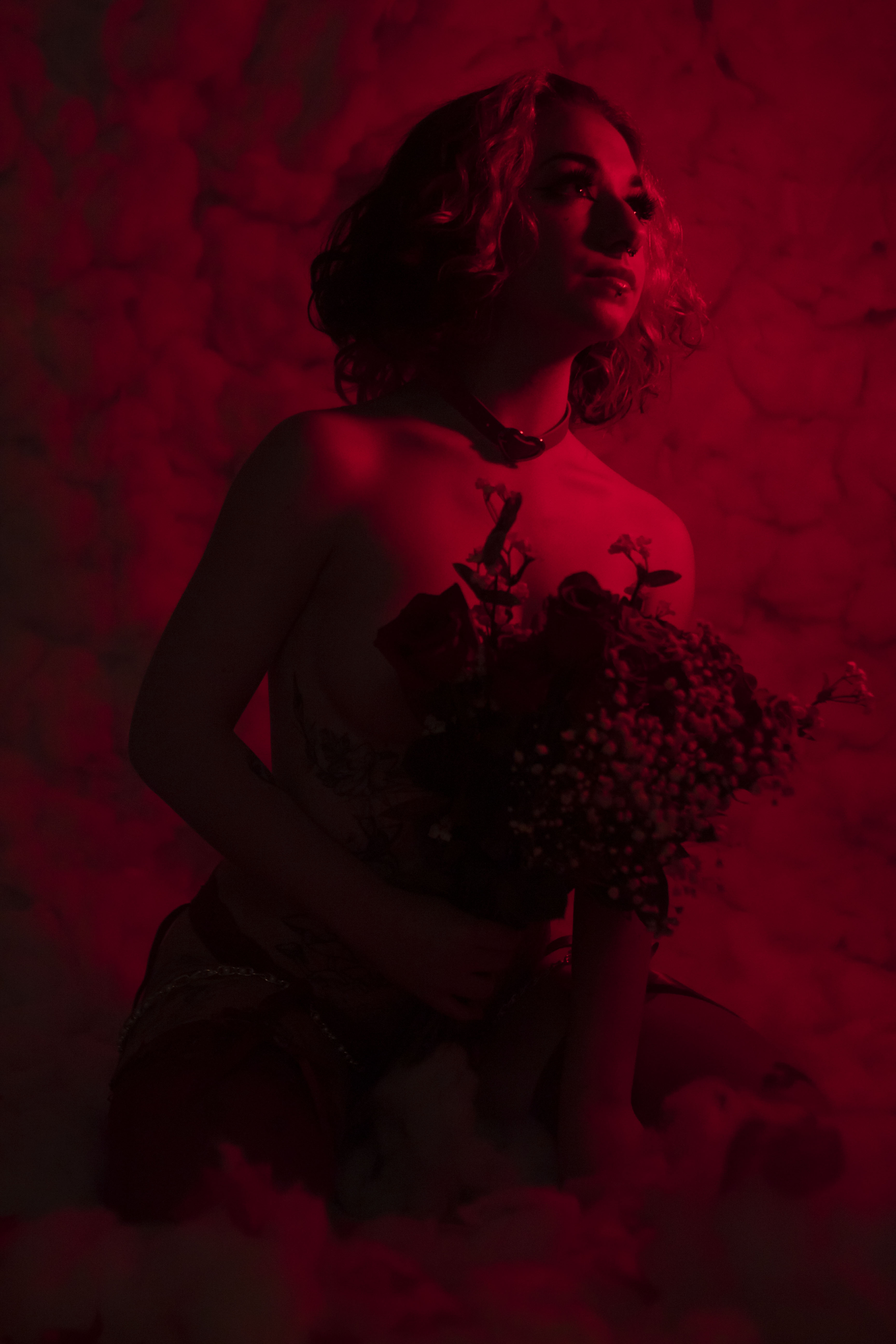 Boudoir photography session