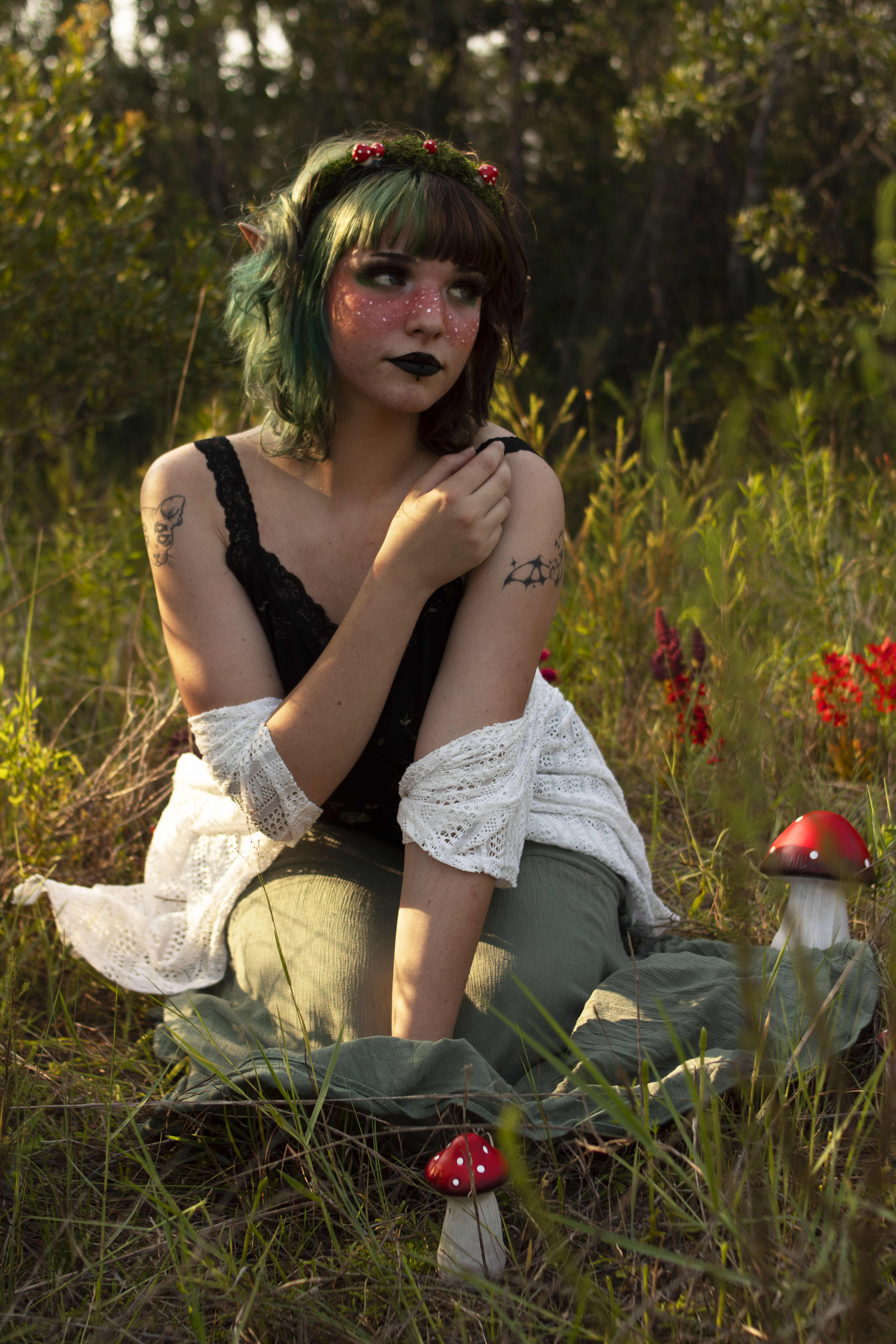 Fae fields fantasy photo set