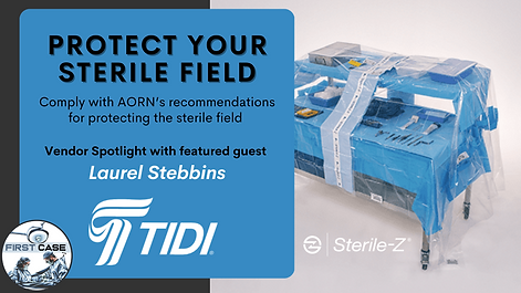 Should sterile fields be covered? What do the guidelines say? How can you cover them safely?