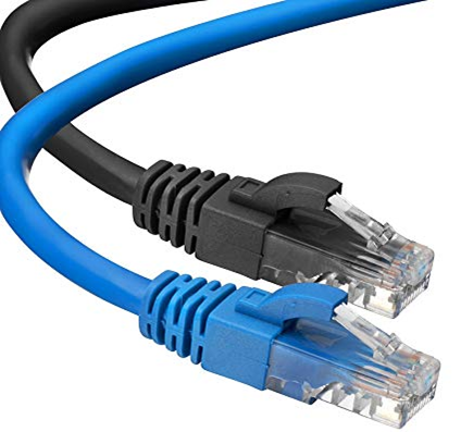 CAT 6 Ethernet Cable (12 Feet) LAN (2 Pack)