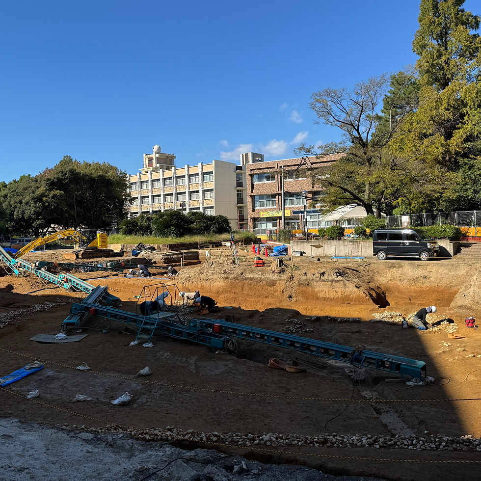 滝子キャンパス 埋蔵文化財調査 八高古墳 NCU_excavation survey