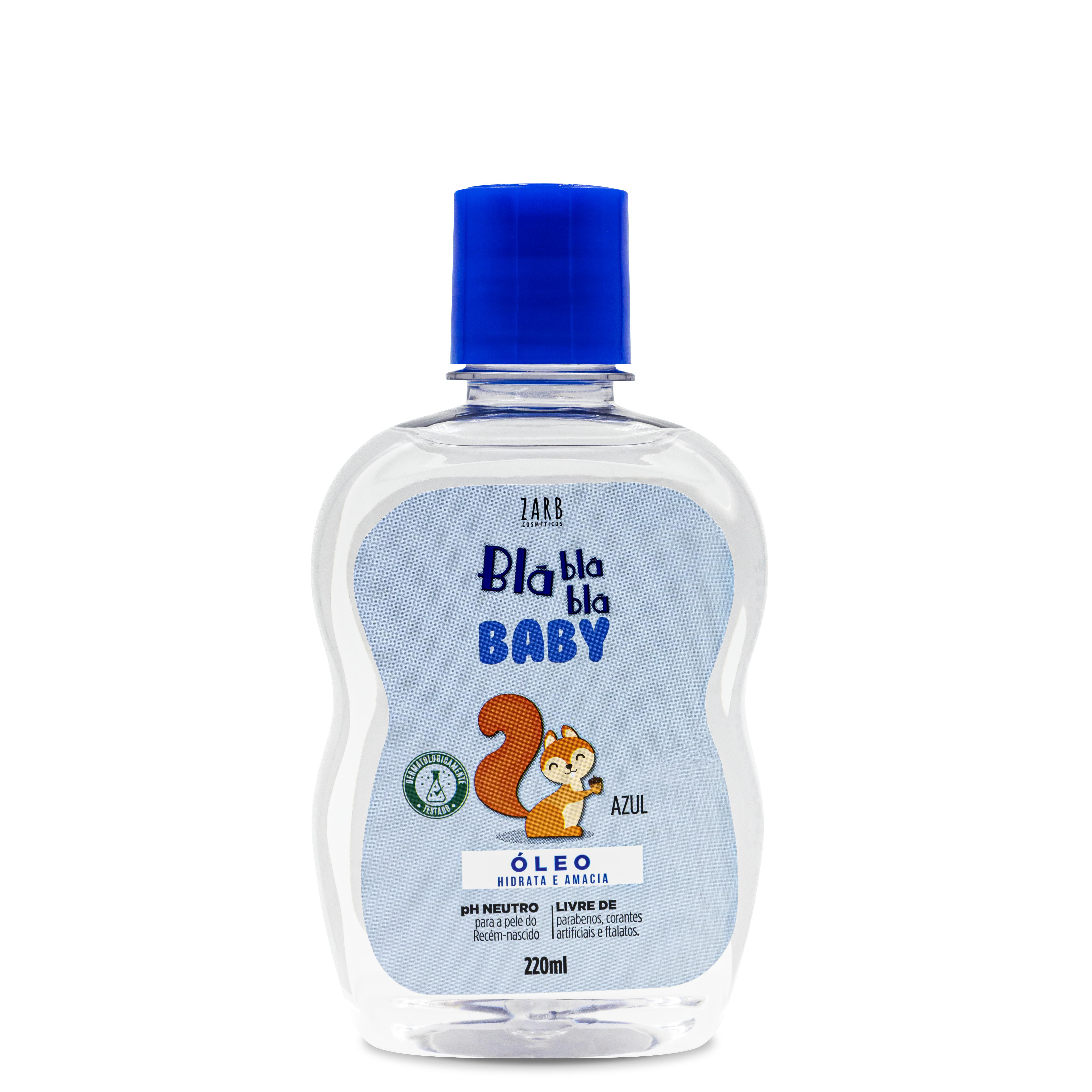 Óleo Corporal Blábláblá Baby Azul 220ml