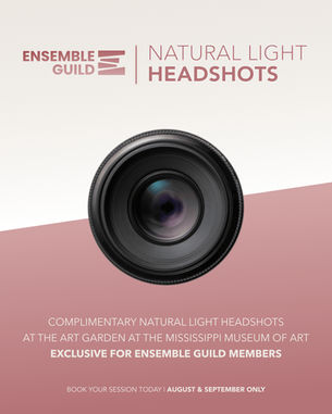 Complimentary Natural Light Headshots for Guild Members to Elevate Your Portfolio