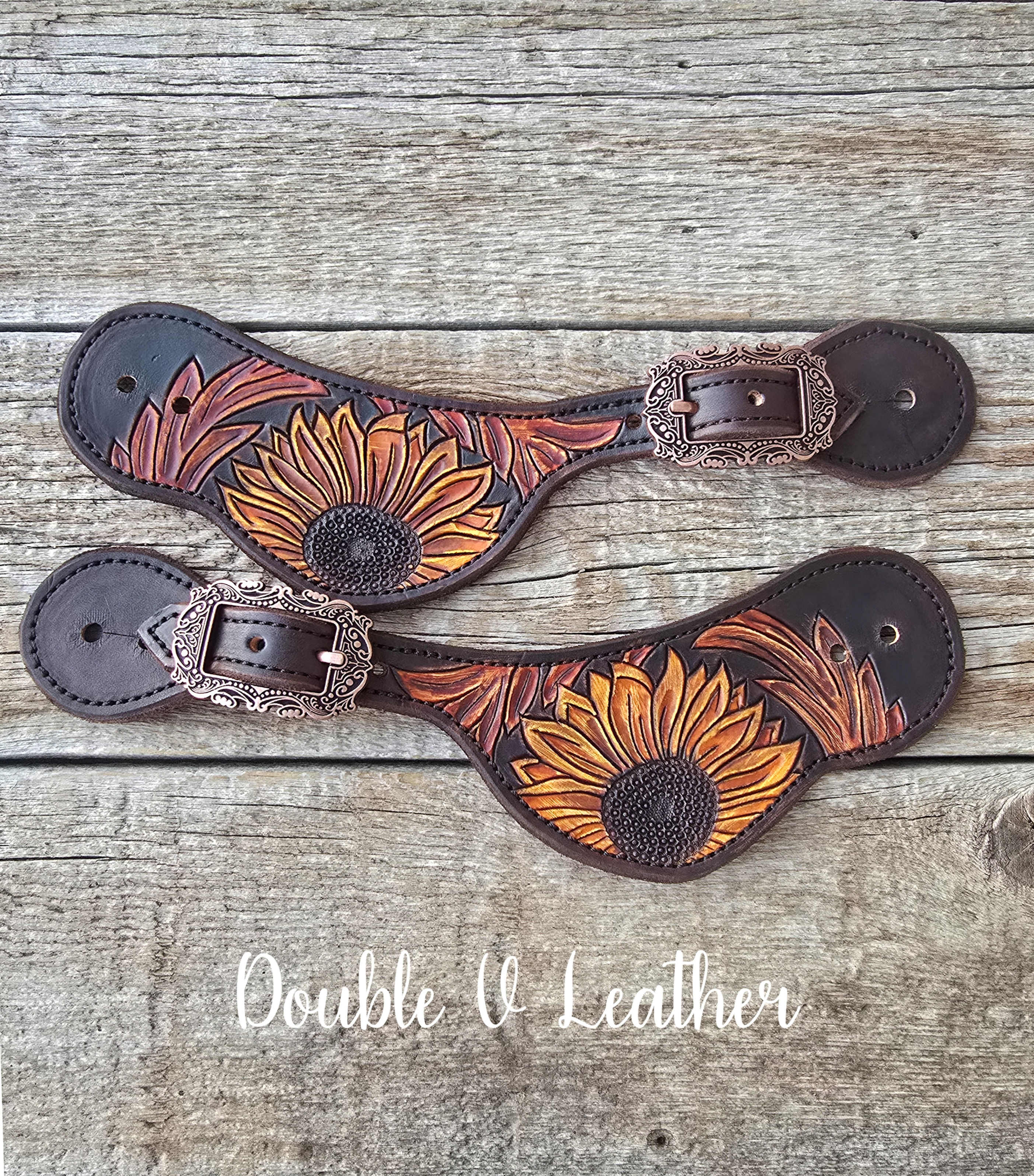 Kansas Sunflower Spur Straps