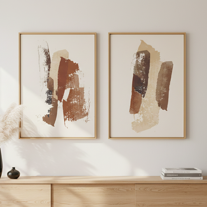 2 תמונות בוהו דגם B00001