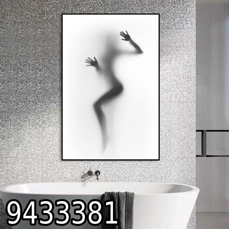 תמונת קנבס לחדר שינה 'תשוקה אפלה' דגם 9433381