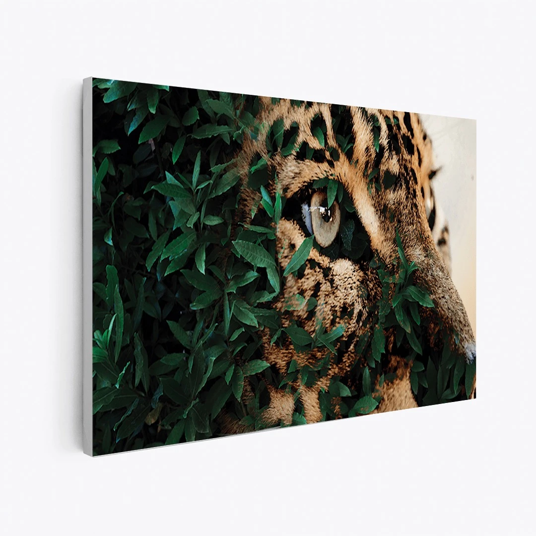 תמונות קנבס מיוחדת למשרד נָמֵר הדפסר על קנבס בעלי חיים - דגם leotm46p2627