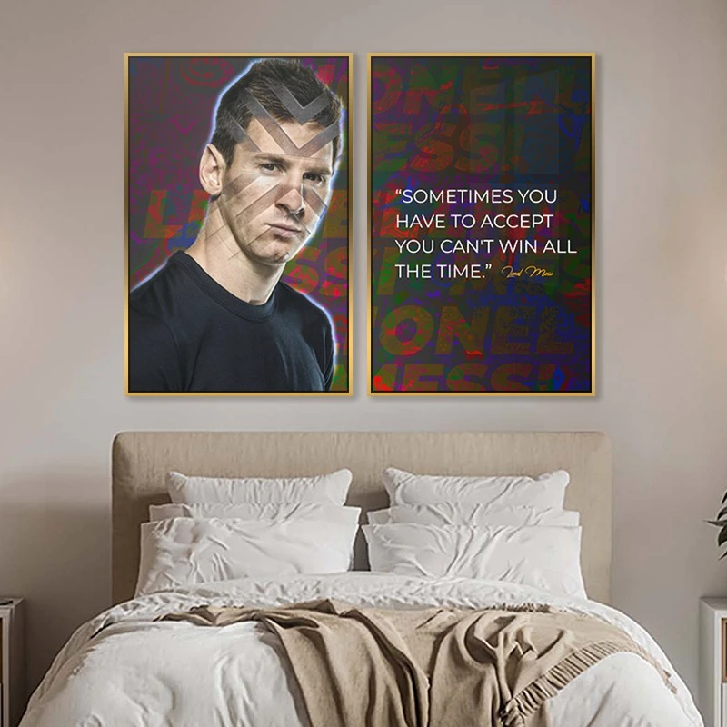 זוג תמונות קנבס מוטיבציה לחדר ילדים לפעמים אתה צריך לקבל... תמונות קנבס בנושא מוטיבציה - דגם 135307