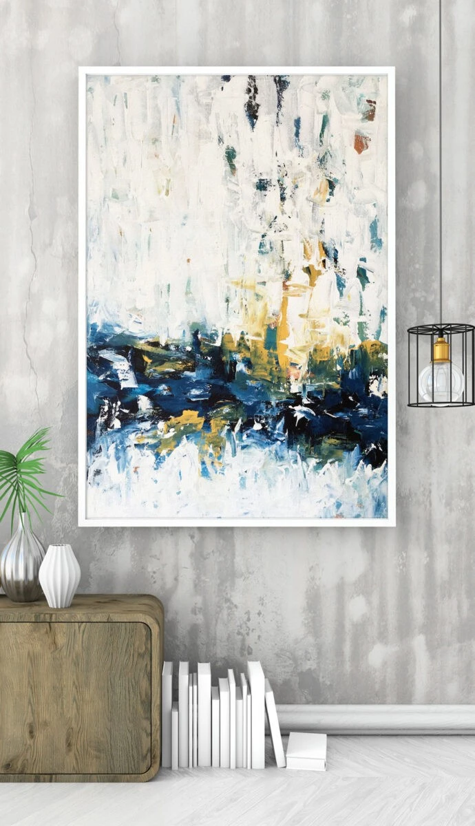 תמונות לקליניקה אבסטרקט אפארסידה דה גויאניה תמונת קנבס בנושא אבסטרקט, ציורים - דגם 17619900