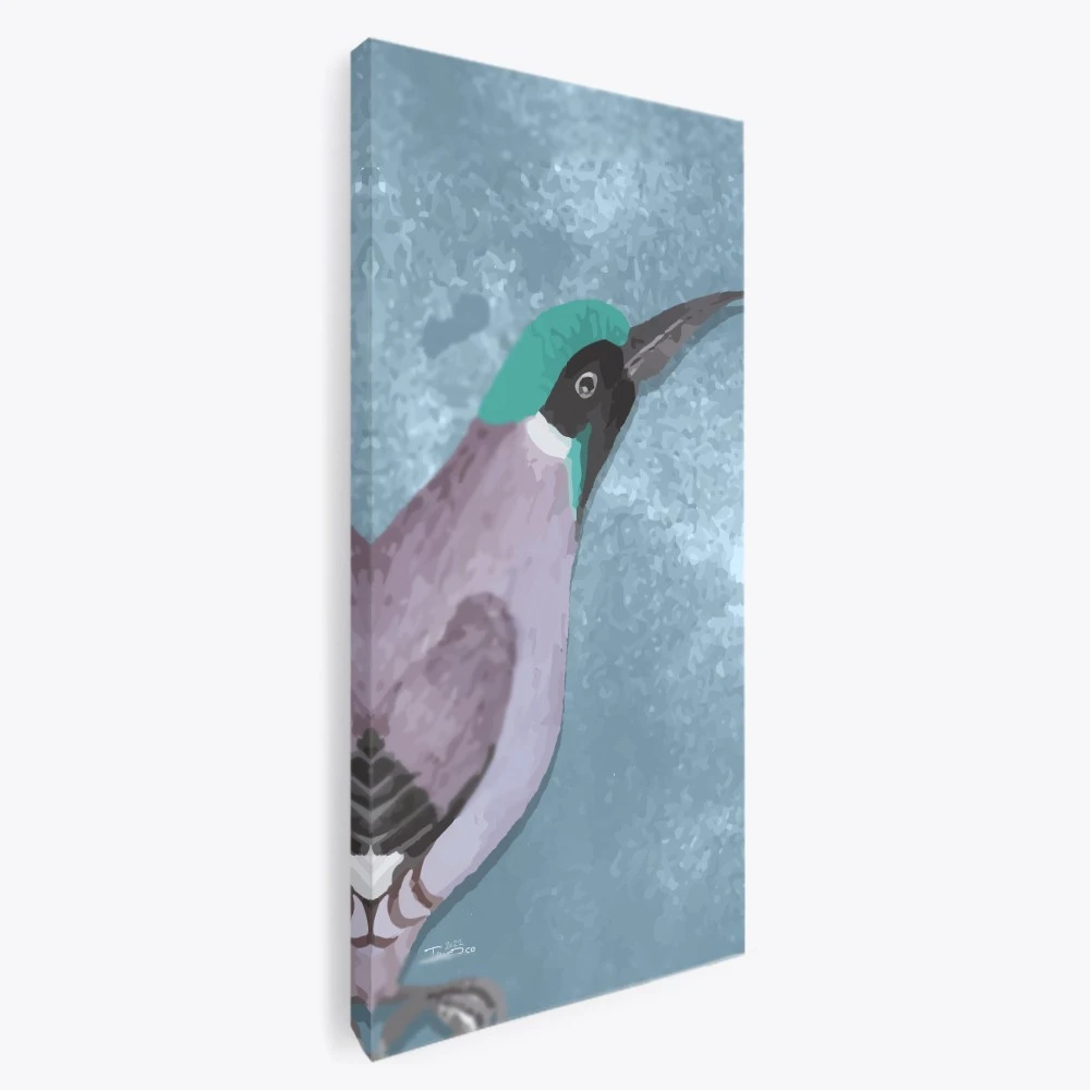 תמונה לכניסה לבית לקליניקה ציפור שרה הדפס בנושא בעלי חיים - דגם 135780