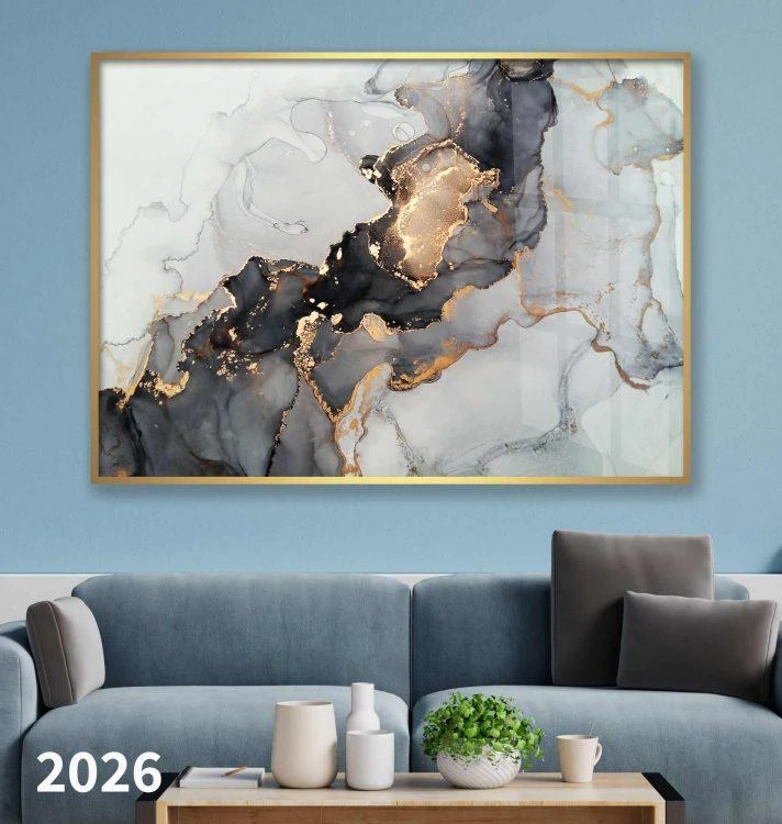 תמונה אבסטרקטית לסלון - התמונה מוכנה לתלייה על הקיר 2026