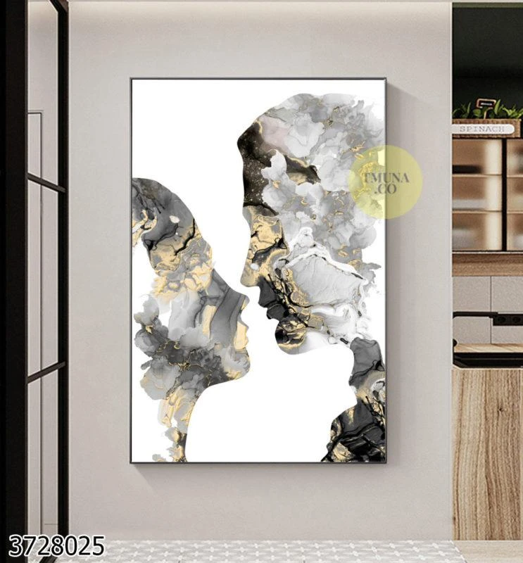 תסתכלי לי בעיניים - תמונה יוקרתית על קנבס לחדר השינה דגם 3728025