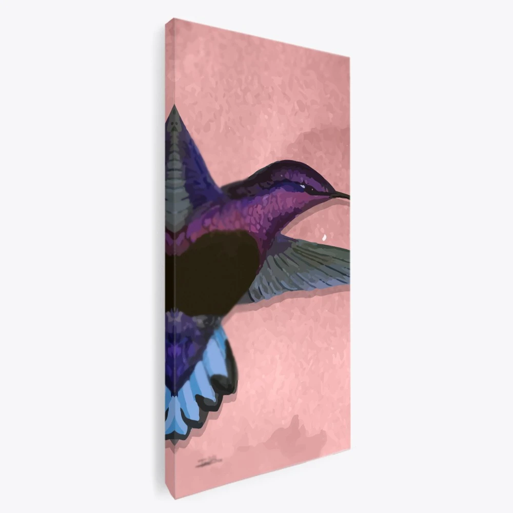 תמונה לאורך לפינת אוכל ציפור לוקי הדפס בנושא בעלי חיים - דגם 135785