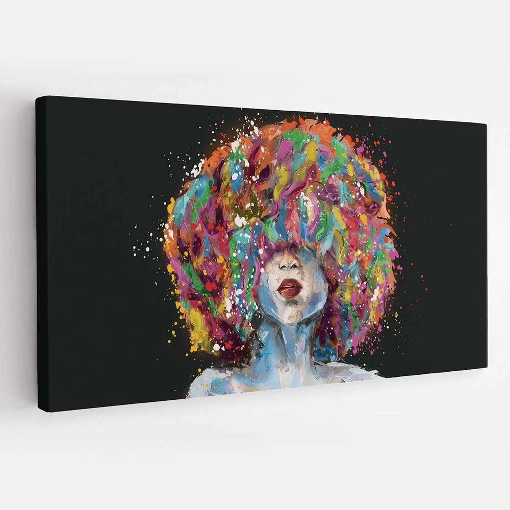 הדפס ייחודי על קנבס מלכת הכוכבים לסלון תמונת קנבס ציורים ודמויות - דגם acetm16p2201print