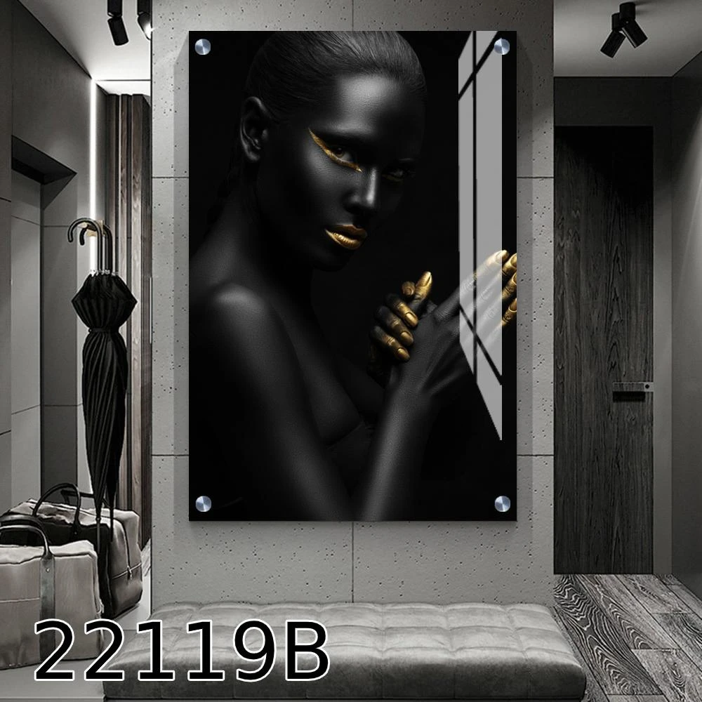 תמונת זכוכית אפריקאית דגם 22119B