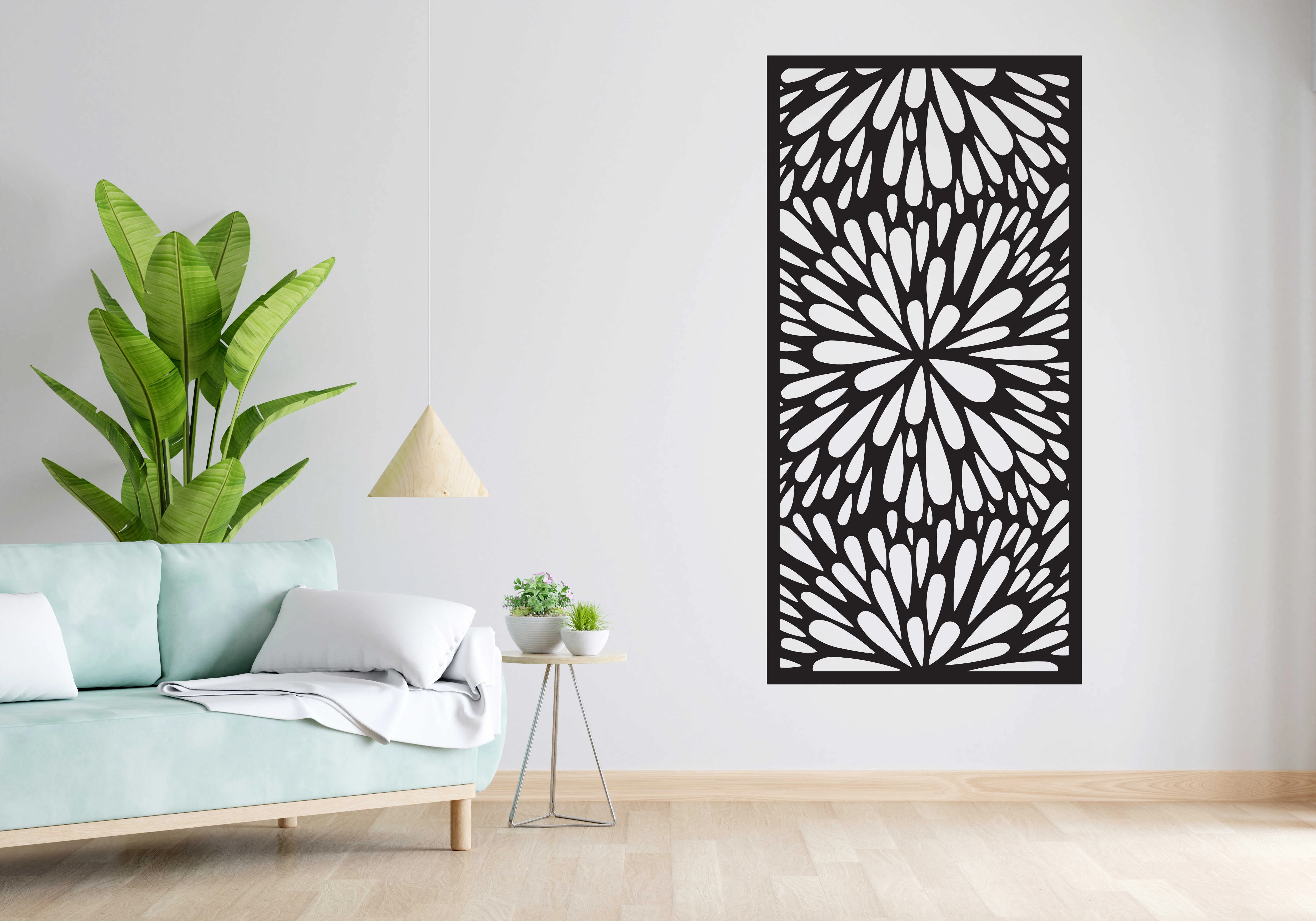 משרביות מתכת עיצוב בסגנון גיאומטריות - MAMAL-00033- 1X2