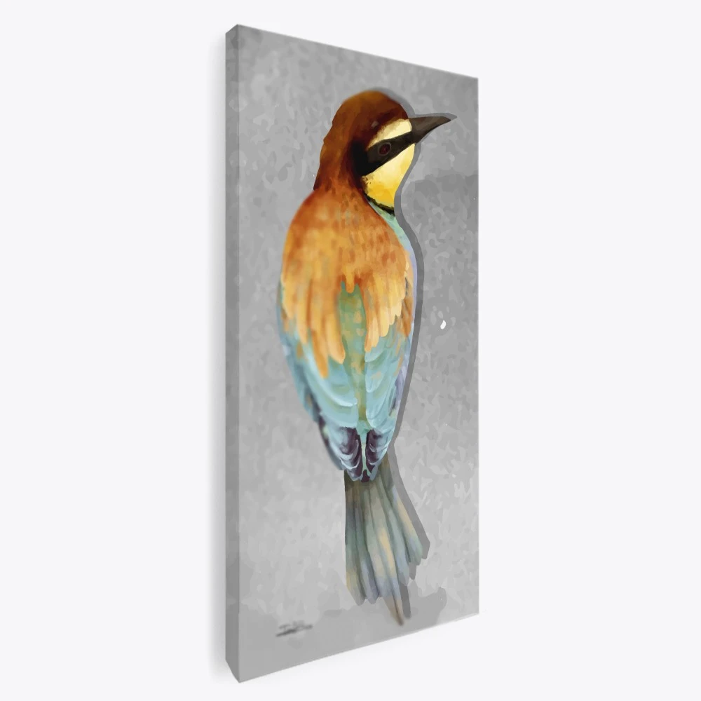 תמונה למסדרון למשרד ציפור קלואי הדפס בנושא בעלי חיים - דגם 135798