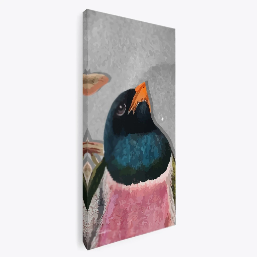 תמונה למסדרון למשרד ציפור אִטְרִיָה הדפס בנושא בעלי חיים - דגם 135790