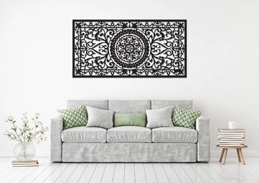 משרביות מתכת עיצוב בסגנון גיאומטריות - MAMAL-00020- 1X2