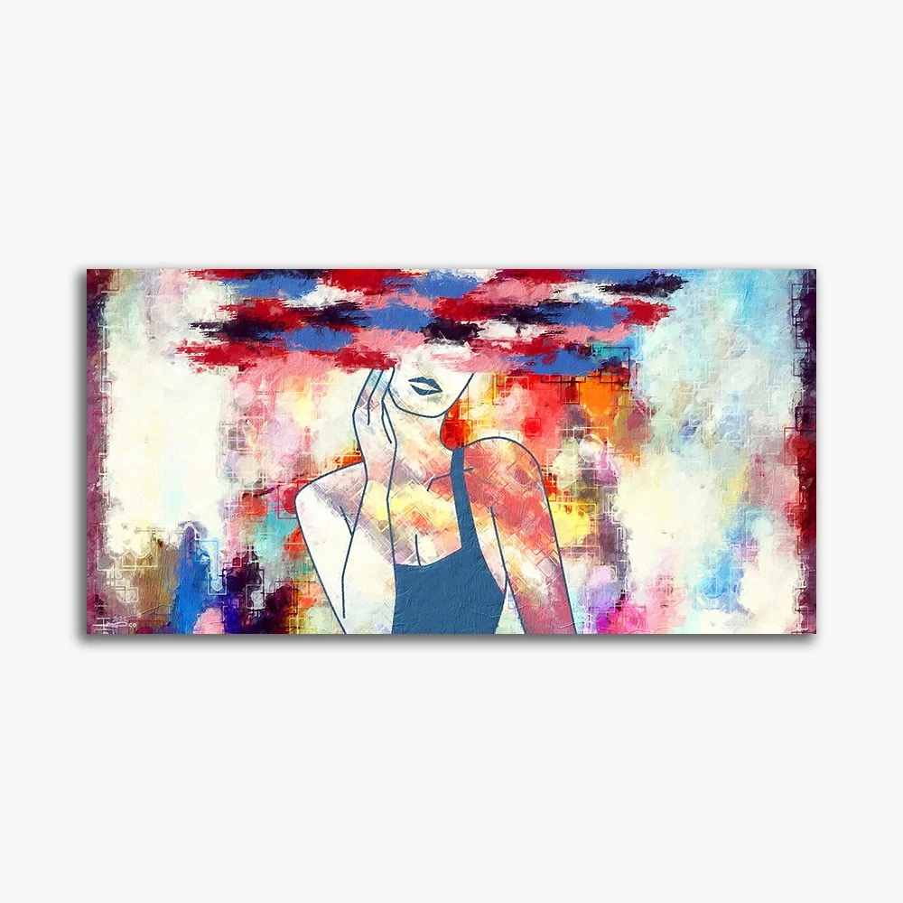 תמונה לסלון המלכה סאני ציור בסגנון דמויות ואנשים - דגם alvtm46p2490