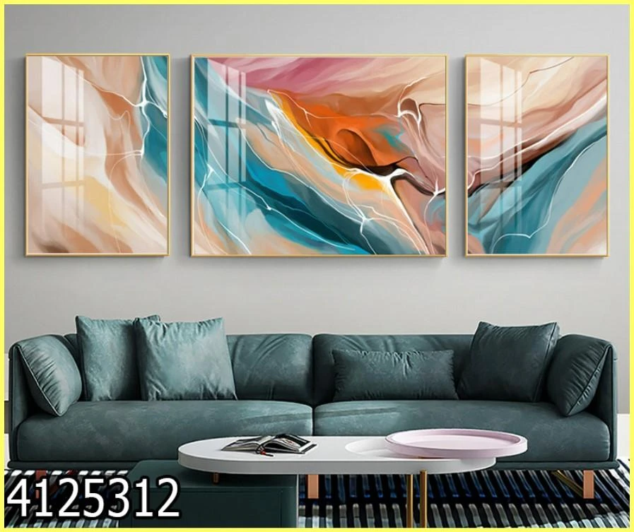 ‏‏תמונות אבסטרקט הר הגעש לתלייה בסלון במשרד או בפינת אוכל בהדפסה על זכוכית דגם 4125312