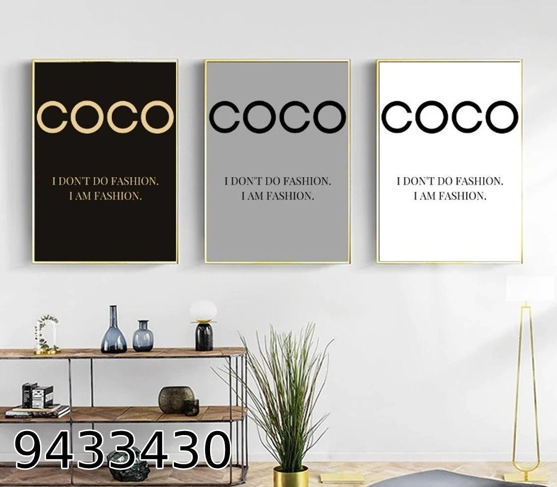 טריפל קוקו - תמונות קנבס לחדר בנות דגם 9433430