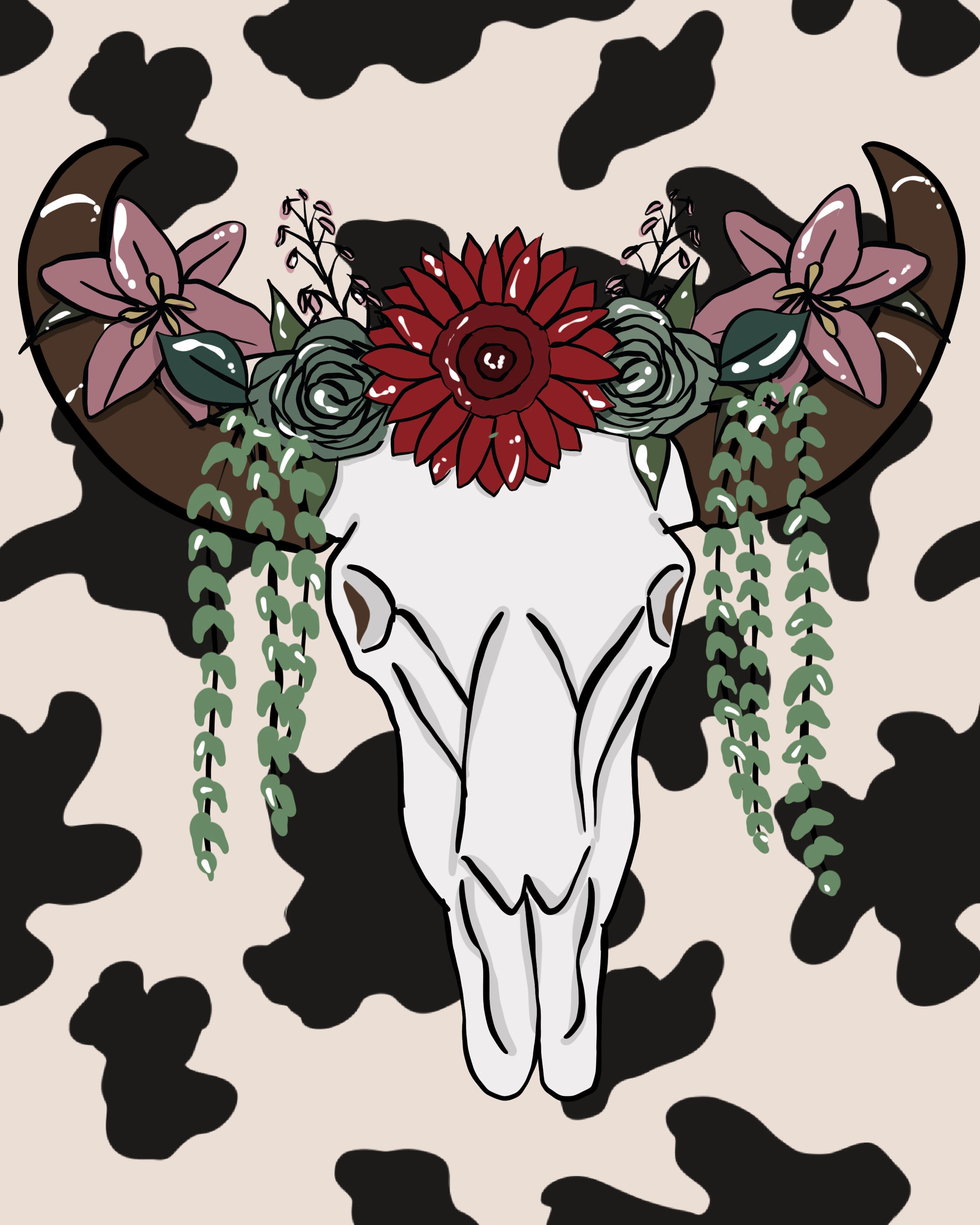 Cow skeleton