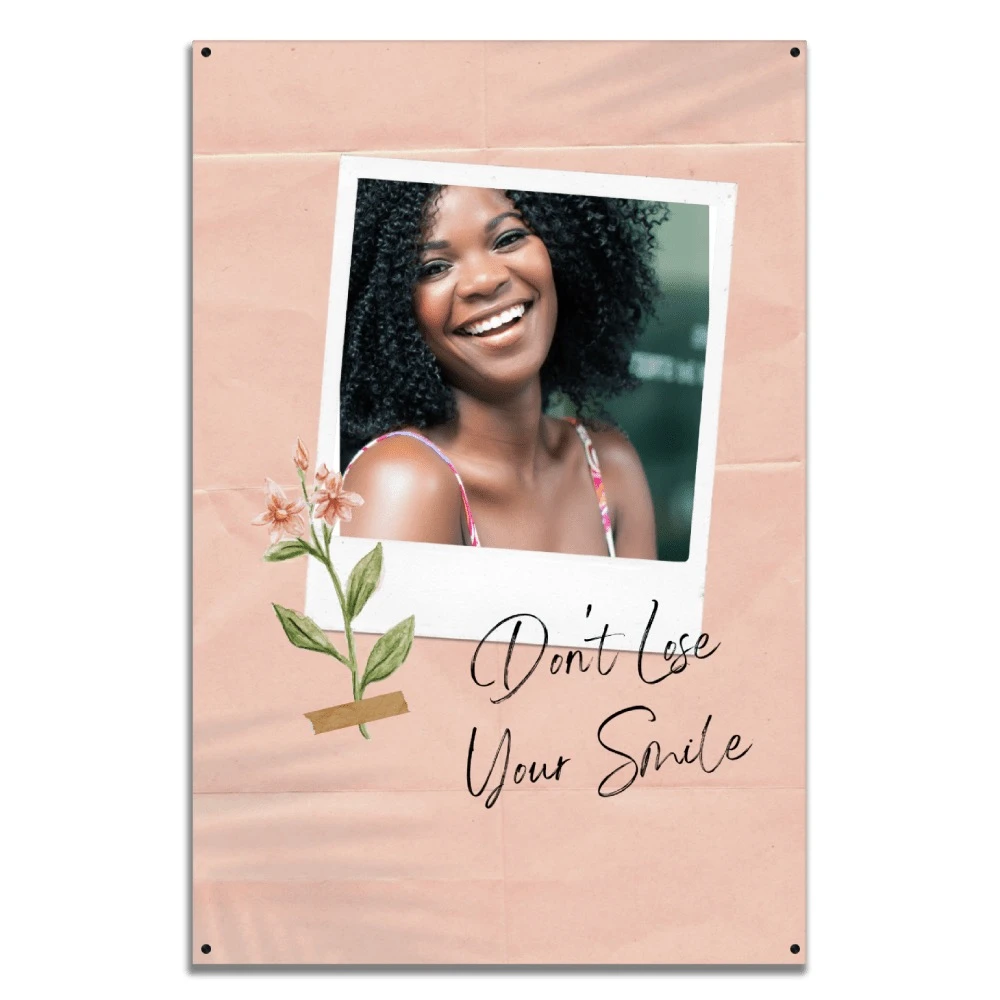 הדפסה על זכוכית - תמונה אישית לחברה טובה דגם 034215