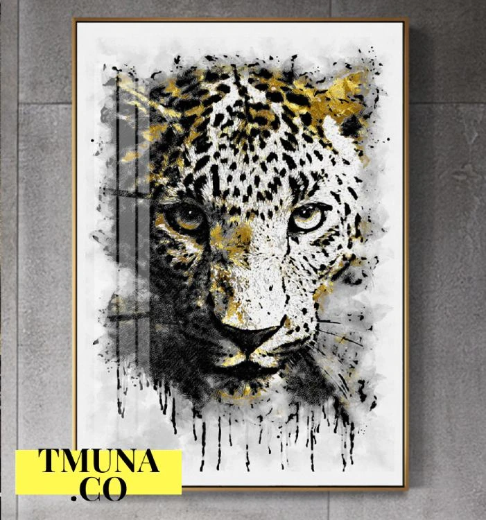 תמונת קנבס נמר מופשט דגם 999010