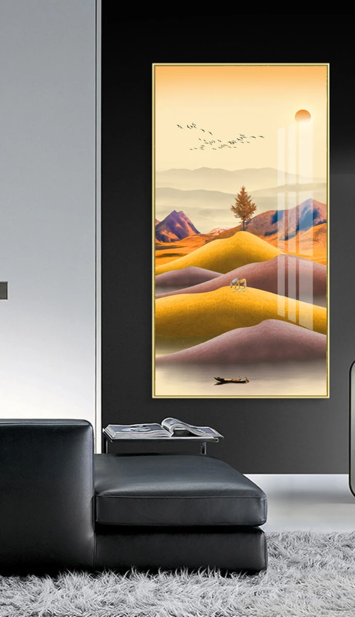 תמונות לקליניקה אבסטרקט אביג'אן תמונת קנבס בנושא טבע ונופים, ים וחופים - דגם 24053332