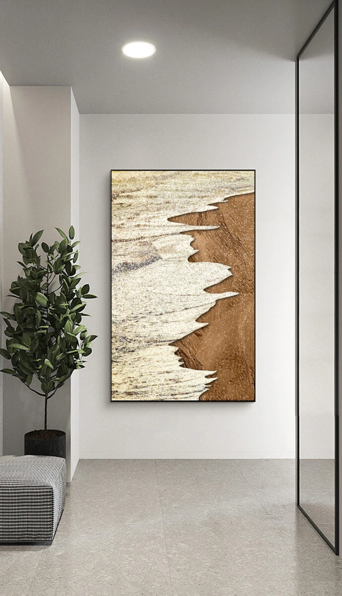 תמונות לחדר שינה אבסטרקט קמפו גראנדה תמונת קנבס בנושא אבסטרקט, ציורים - דגם 27612983