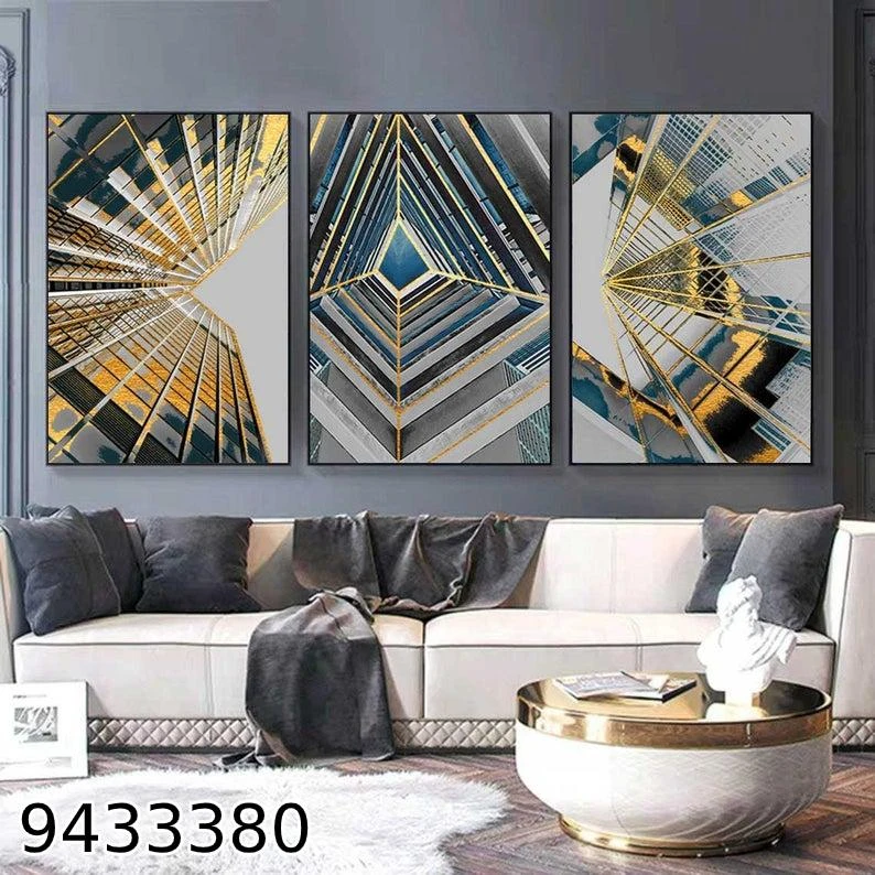 סט 3 תמונות ארכיטקטורה למשרד מק"ט 9433380