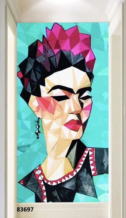 'גאיה' תמונה קנבס לאורך לפינת אוכל דגם 83697