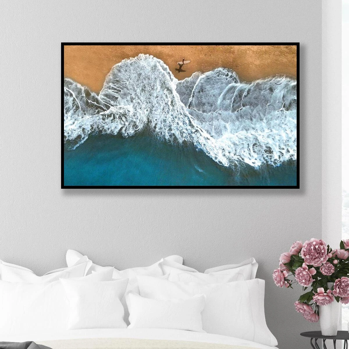 תמונות של חוף ים באווירת גולשים למשרד חדר שינה חדר נוער סלון או לחובבי גלישה דגם 3728536