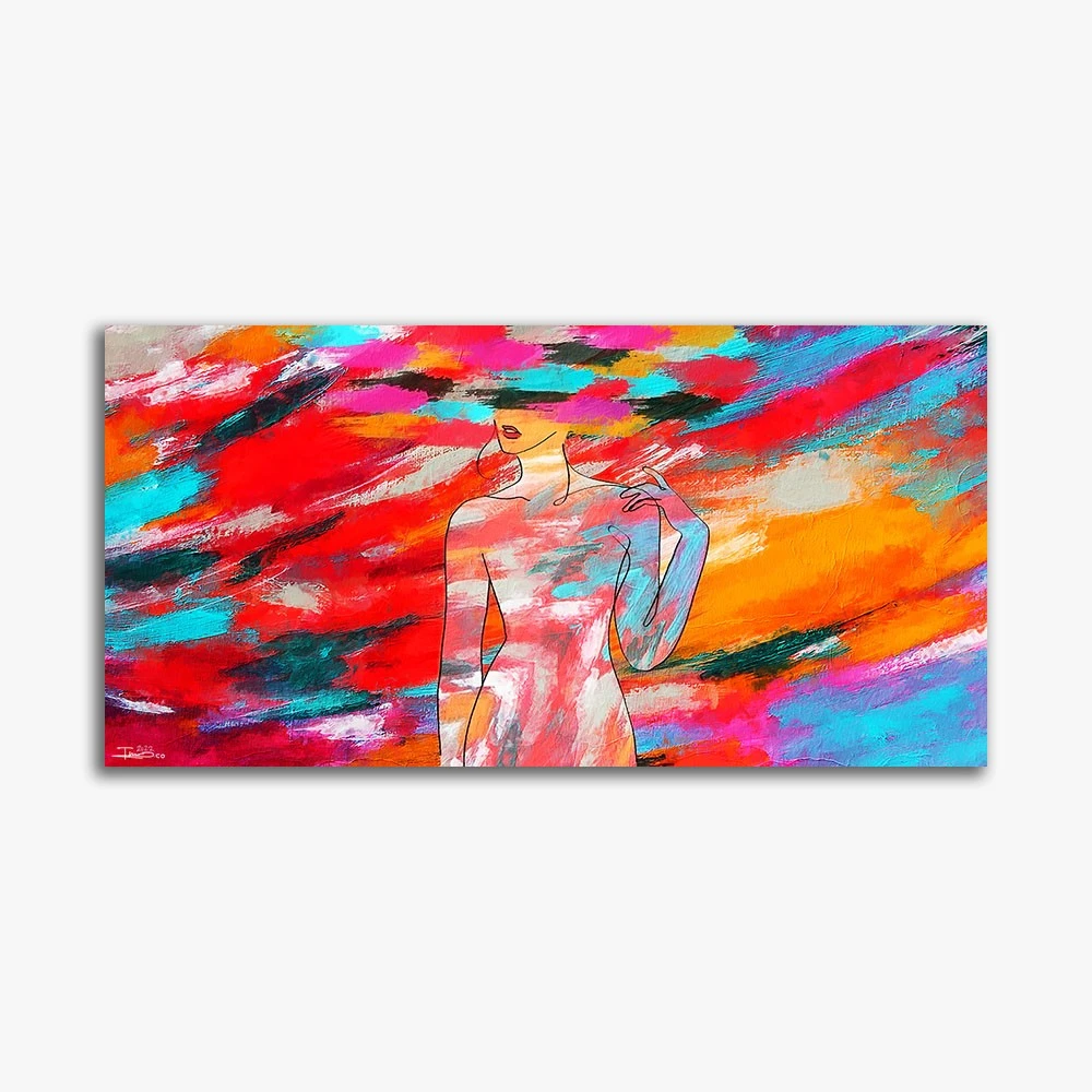 תמונה לסלון המלכה שלי ציור בסגנון דמויות ואנשים - דגם alvtm46p2482