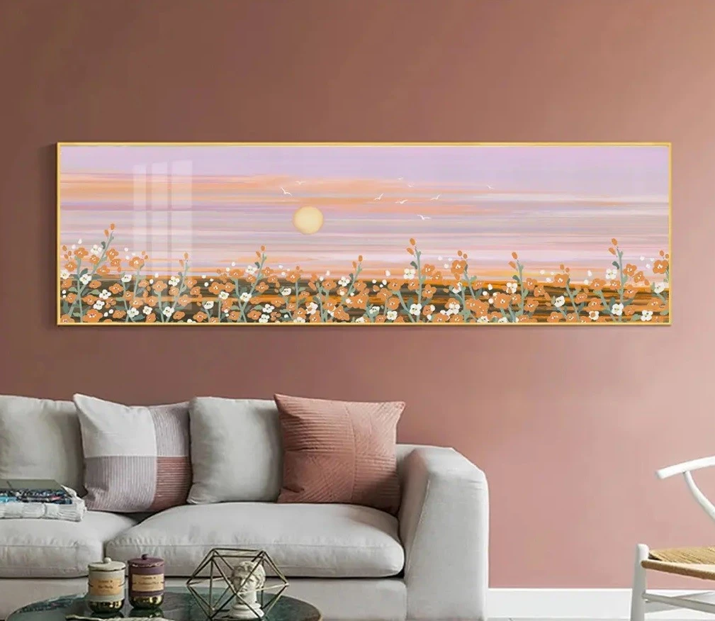 תמונה פנורמית על קנבס טרנר בלנארד תמונה מעוצבת בסגנון טבע ונופים - דגם 27481167