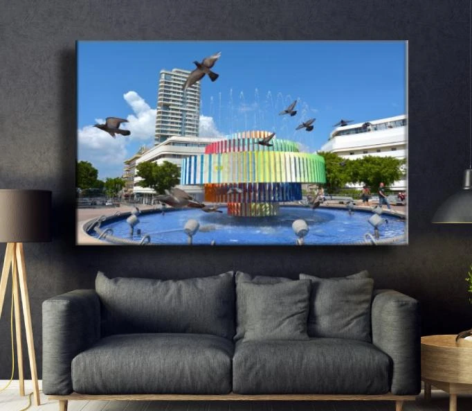 קנבס כיכר דיזינגוף