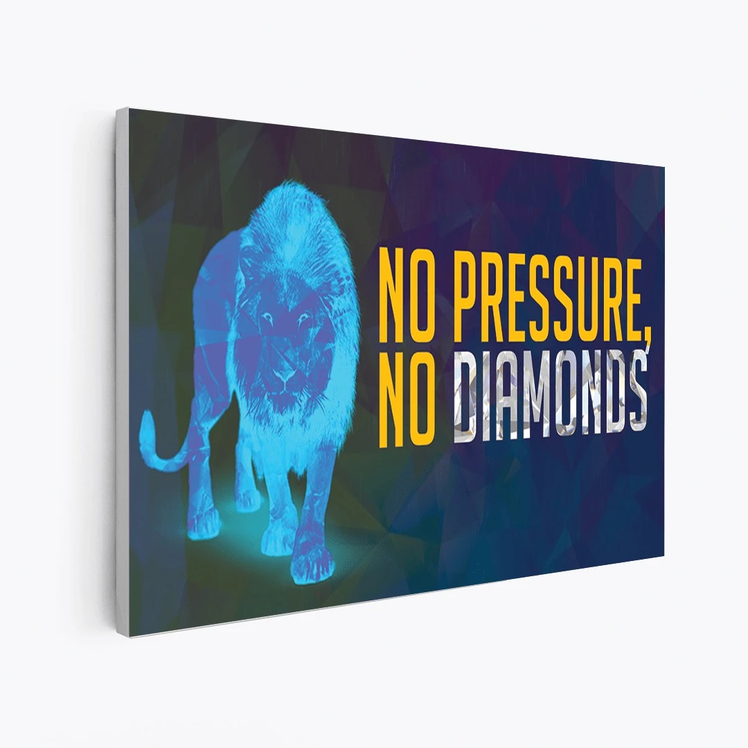 תמונות קנבס מיוחדת לחדר שינה בלי לחץ הדפסר על קנבס מוטיבציה - דגם leotm23011613