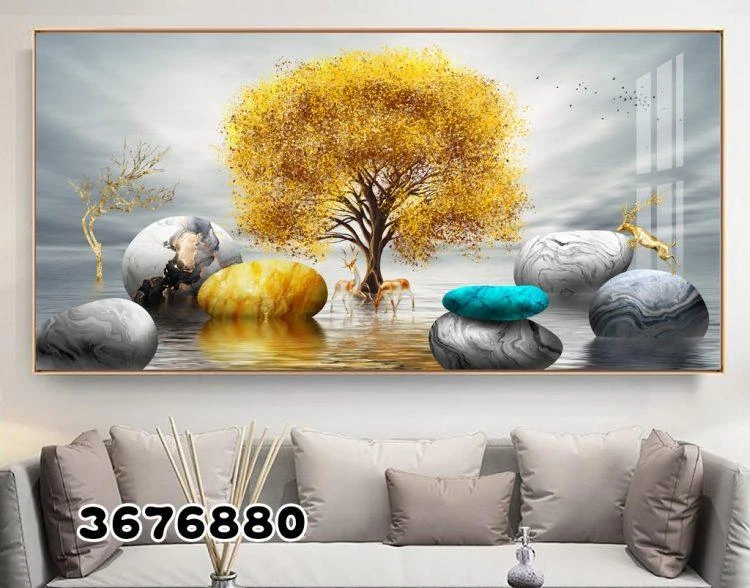 תמונה למשרד עץ החיים #2 - תמונות נוף יפות מעוצבות על קנבס למשרד 3676880