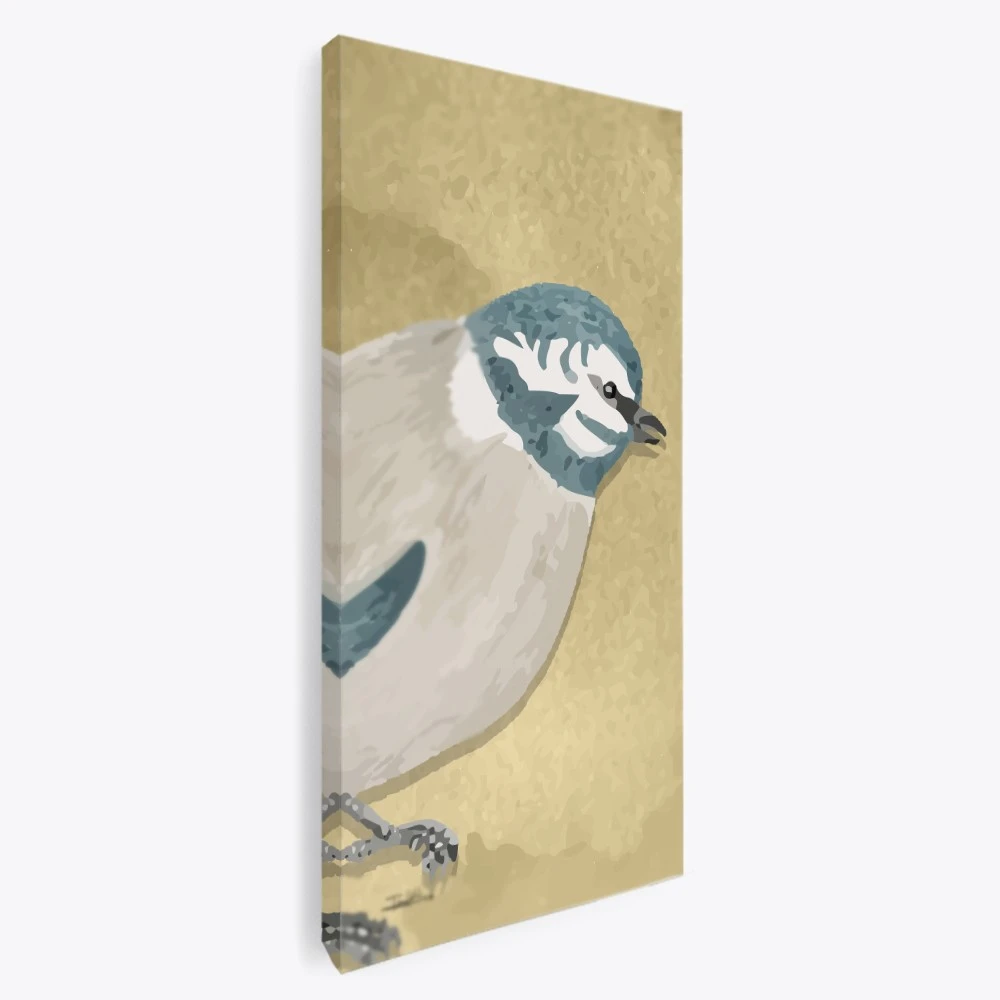 תמונה לגובה לחדר שינה ציפור גורג הדפס בנושא בעלי חיים - דגם 135783