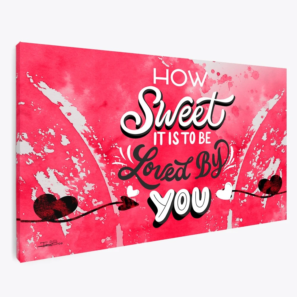 תמונת אוהבים למעל המיטה לחדר שינה צֶדֶק הדפס בנושא זוגיות ורומנ' - דגם 135617